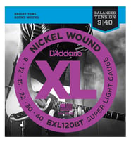 Daddario Exl120bt Elektro Gitar Tel Seti, Xl, 9-40, Nickel Wound