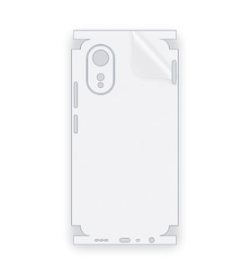 SChitec OPPO A18(2023) Uyumlu Fullbody Arka Kaplama Hidrojel Koruyucu Film