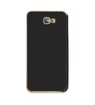 Samsung Galaxy J7 Prime Kılıf Volet Silikon - Siyah