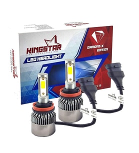 Diamond-X H11 Beyaz Led Xenon Şimşek Etkili Far Ampül 8000 Lümen