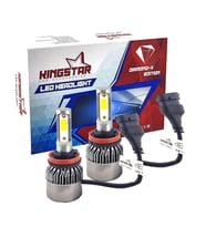 Diamond-X H11 Beyaz Led Xenon Şimşek Etkili Far Ampül 8000 Lümen