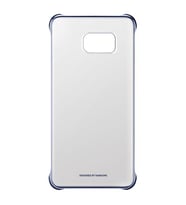 Galaxy S6 Edge Plus ile Uyumlu Clear Back Cover Koyu Lacivert EF-QG928CBEGWW