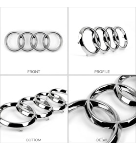AUDI A4 ÖN ARMA AMBLEM AUDI ARMASI 2012 2013 2014 2015 2016 MODELLER