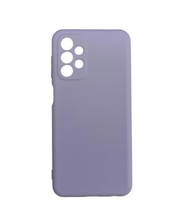Galaxy A23 ile Uyumlu Cappy Silikon Kılıf Lila