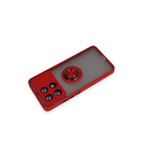 Po X6 Pro Kılıf Montreal Yüzüklü  Kapak - Kırmızı