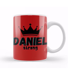 Daniel Name Personalized Custom Design Gift Baby Gift For Him Kupa Bardak Porselen