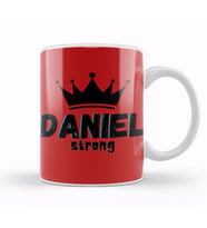 Daniel Name Personalized Custom Design Gift Baby Gift For Him Kupa Bardak Porselen