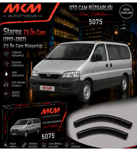 Hyundai Starex (1997-2007) 2'li Ön Mugen Cam Rüzgarlığı