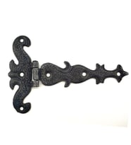Antika Tarz Dekoratif Pirinç Kuyruklu Kelebek Menteşe - 94x147 Mm, Oksit