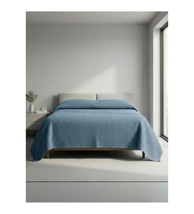 Sofline Premium %100 Pamuk Çift Kişilik Yazlık Pike, Yatak Örtüsü,terletmez Kumaş(PUDRA RENK) (240X200CM)