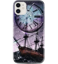 Apple iPhone 11 12 13 Mini Kılıf Desemli Silikon Time 1749