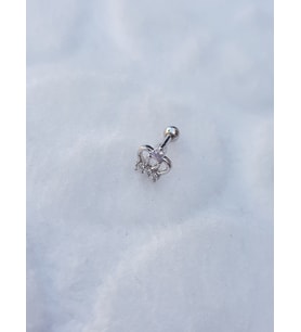 Tragus Küpe Piercing Çelik