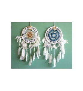 Kişiye Özel Rüya Kapanı Düş Kapanı Dream Catcher Roshıta-23 - 22x50cm