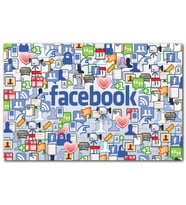 Cakatablo Facebook Tüm Emojiler MDF Tablo