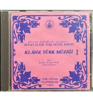 (Plak Değildir CD dir) CD Klasik Türk Müziği 1 Devlet Klasik Türk Müziği Korosu CD