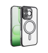 Northcity Huawei Honor 600 Lite Joke Simli Magneticsafe Kılıf - Siyah