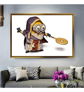 Altın Çerçeveli dekoratif tablo a1647 (Gold)