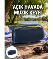 Hafif ve Dayanıklı Renkli Işıklı Taşınabilir Müzik Hoparlörü Yeni Nesil