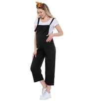 Luvmabelly MYRA6105 - Siyah Hamile Salopet