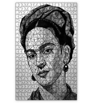 Cakapuzzle Frida Kahlo Prizmatik Puzzle Yapboz MDF (Ahşap) (120 Parça)