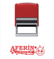Aferin Öğretmen Kaşesi (Kırmızı)
