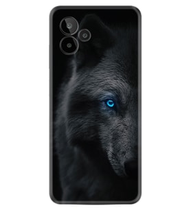 General Mobile GM 24 Pro Kılıf Resimli Desenli Silikon Platinium Series Dark Wolfs 1834