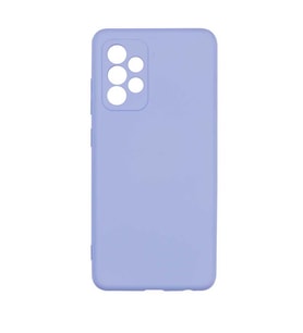 Samsung Galaxy A52 Kılıf Orj Lansman Serisi Pürüzsüz Esnek Kadife İç Kısım (Lila)