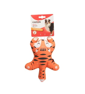Camon Gıcırtılı ve Dayanıklı Polyester Kedi Şeklinde Eğlenceli Köpek Oyuncağı 23 Cm