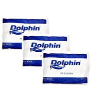 Dolphin PE İş Temizlik Tek Kullanımlık Şeffaf Poşet Market Eldiven / Büyük Boy / 100 Adetlik 3 Paket