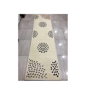 Saray Halı Samyeli 10940 Wk 80X300 Krem 3 Metre Yolluk !