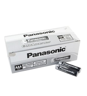 Panasonic Çinko Karbon İnce Kalem Pil (AAA) R03UE/2S