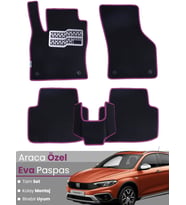 Fiat Egea Cross,Hatchback Uyumlu EVA Paspas Tam Set – Birebir Uyum, Araca Özel Tasarım,Kolay Montaj
