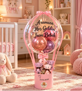 Bearbloom Kişiye Özel Konsept Tasarlanabilir Balon Kutusu