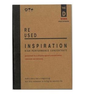 DEFFTER RE USED TERZİ DİKİŞ KARTON KAPAK ÇİZGİLİ DEFTER 23.5x16.5cm 30 YP. - KRAFT