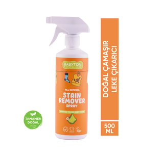 Babyton Doğal Çamaşır Leke Çıkarıcı 500 ml (Şeffaf)