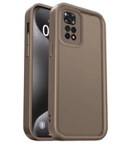 Redmi 10 2022 Kılıf Viera Silikon - Kahverengi