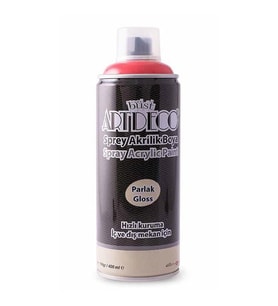 Artdeco Akrilik Sprey Boya 400 ML Kırmızı Y-400-340