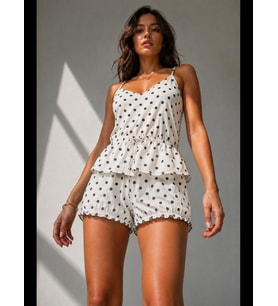 Night Kadın Viskoz Sezonsuz Paçalı Pijama Takımı