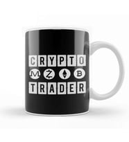 Cryptocurrency Crypto Trader Bitcoin Blockchain Kupa Bardak Porselen