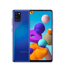 Yenilenmiş SAMSUNG GALAXY A21S 64GB -A Kalite- Mavi