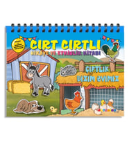 Çiftlik Bizim Evimiz - Cırt Cırtlı Hikaye ve Aktivite Kitap Serisi