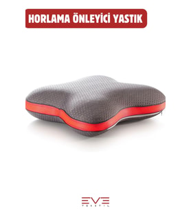Visco Ergonomik Horlama Önleyici Yüksek Kaliteli Elastik Karbon Yıldız Desenli Yastık