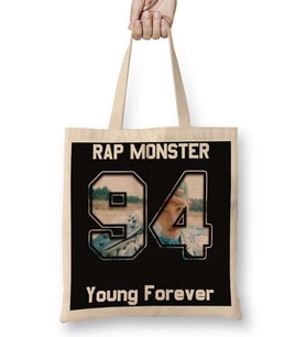 Bts Young Forever Rap Monster Bez Çanta Uzun Saplı