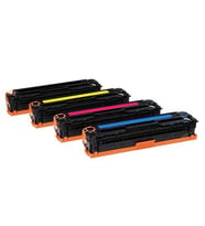 Photo Print®Hp 125A-CB540A-CB541A-CB542A- CB543A Hp Color Laserjet CP1515N 1 Set Muadil Toner 2200 Sayfa Renkli (Çok Renkli)