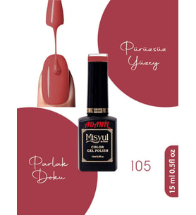 Adanil 15 ml Misyul Profesyonel Kalıcı Oje Mis-105