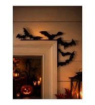 Cadılar Bayramı Temalı Yarasa Kapı Süsü – Halloween Dekoratif Yarasa Kapı Köşe Süsü