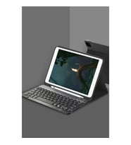 Samsung Galaxy Tab A9 Plus Kılıf Kc01 Smart Klavyeli Tablet Kılıfı - Siyah