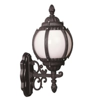 AVONNI BAP-68203-BSY-M1-OP Siyah Boyalı Dış Mekan Aydınlatma E27 ABS Akrilik Cam 29x26cm