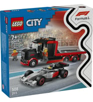 LEGO City 60493 F1 Display Truck with Audi F1 Race Car