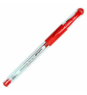 Uni-Ball Roller Kalem Signo DX Jel Bilye Uç 0.38 MM Kırmızı (12 Li Paket)